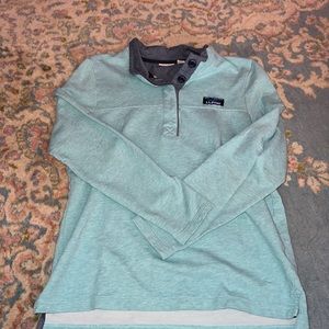 Quarter zip/button